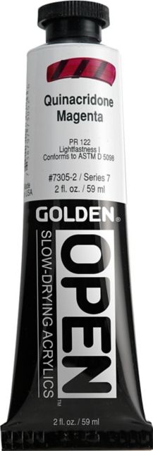 OPEN ACRYLIC QUINACRIDONE MAGENTA 2OZ