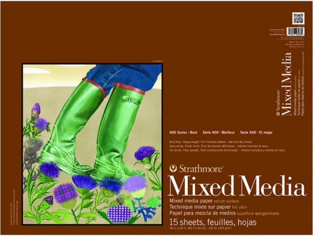 MIX MEDIA PAD 140# 15SH 18X24