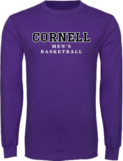 Cornell College Long Sleeve T Shirt Mens Basketball - ONLINE ONLY