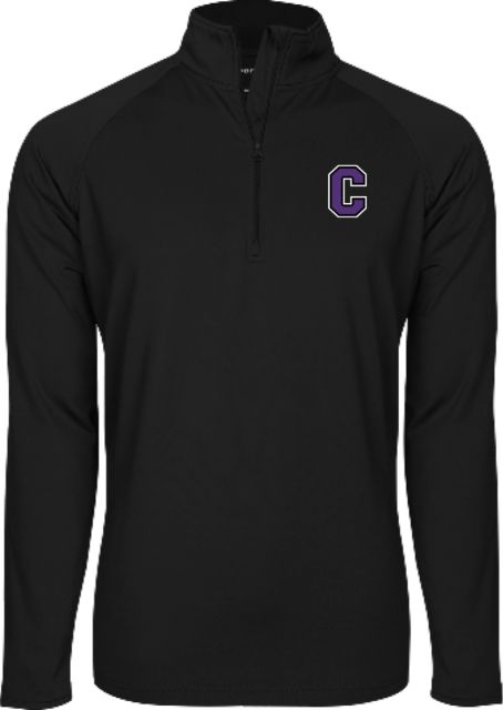 Cornell College Sport Tek Sport Wick Stretch 1/2 Zip Pullover Cornell C - ONLINE ONLY