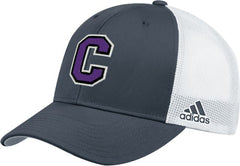 Cornell College Adidas Structured Adjustable Mesh Hat Cornell C - ONLINE ONLY