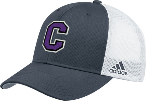 Cornell College Adidas Structured Adjustable Mesh Hat Cornell C - ONLINE ONLY